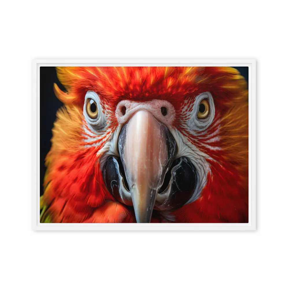 The Fiery Gaze of the Parrot