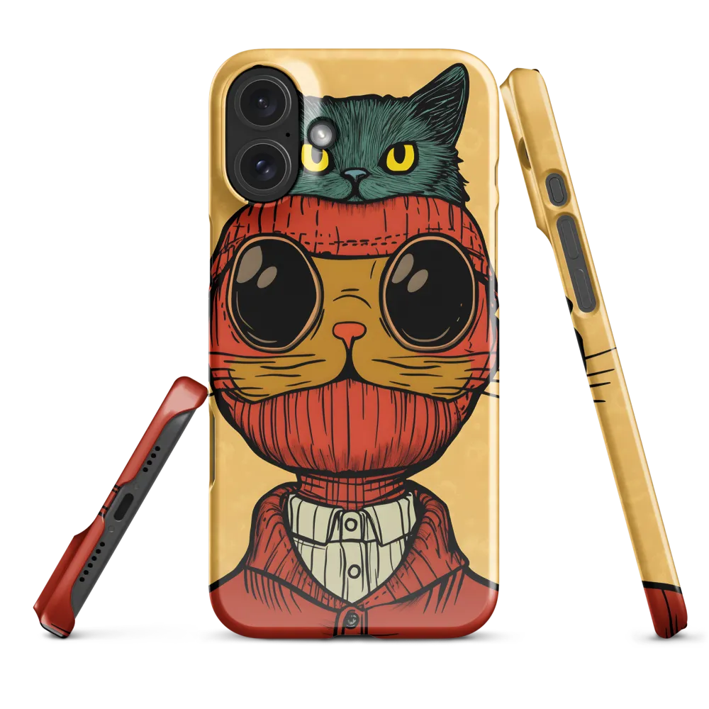 Whimsical Fusion: Cat and Human