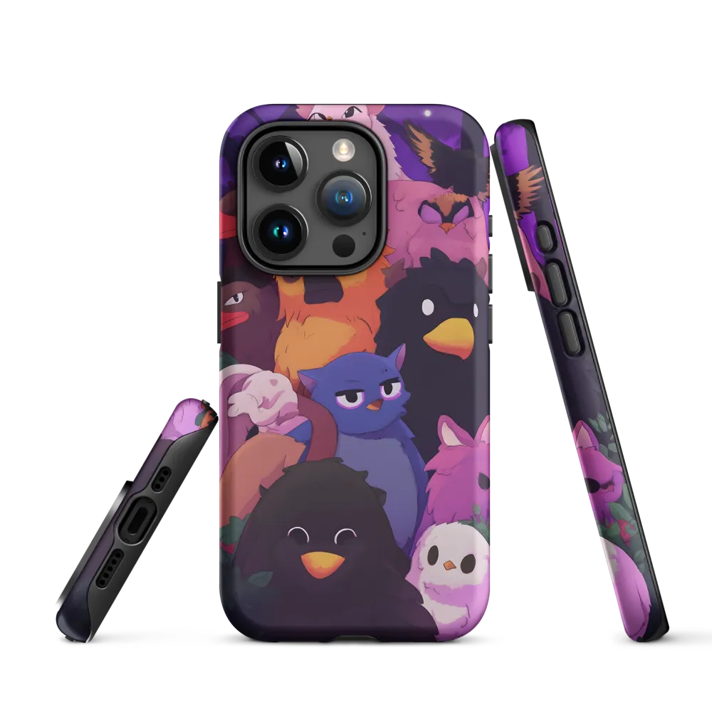 Whimsical Avian Gathering