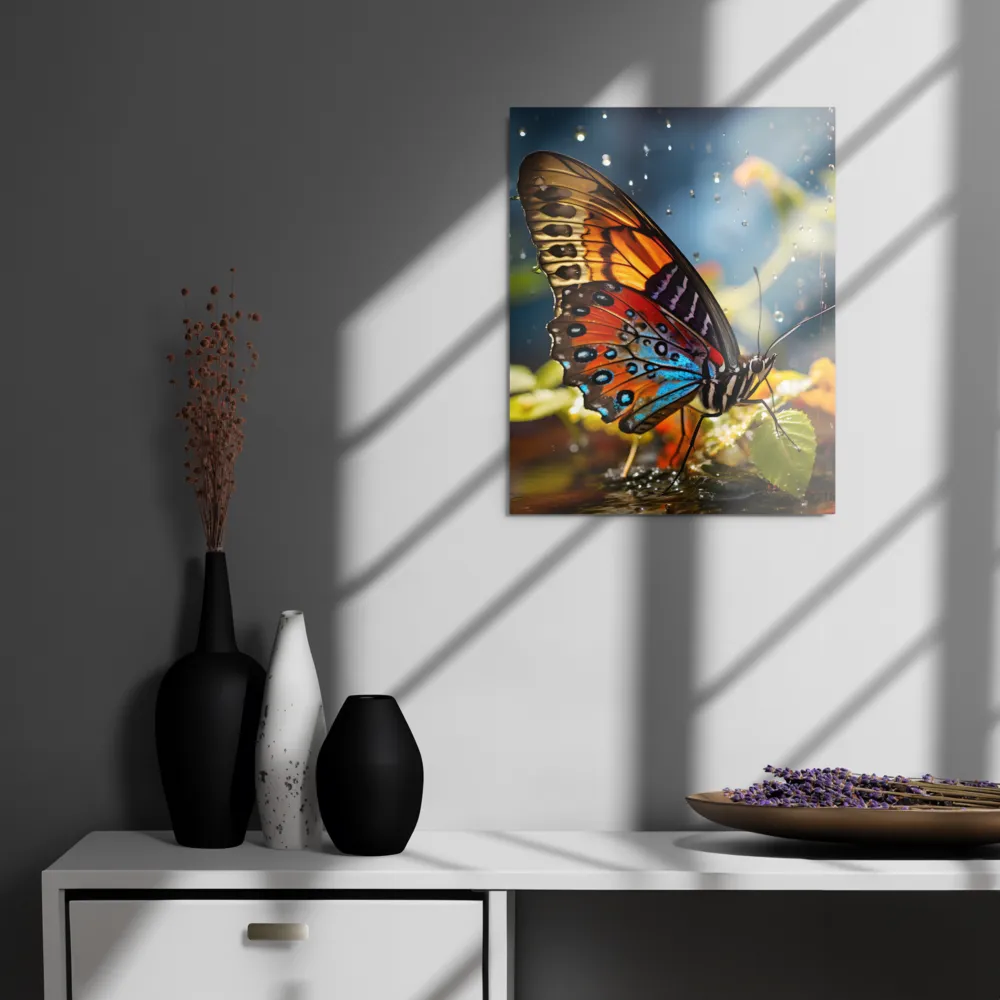Dance of Colors: The Butterfly's Elegance