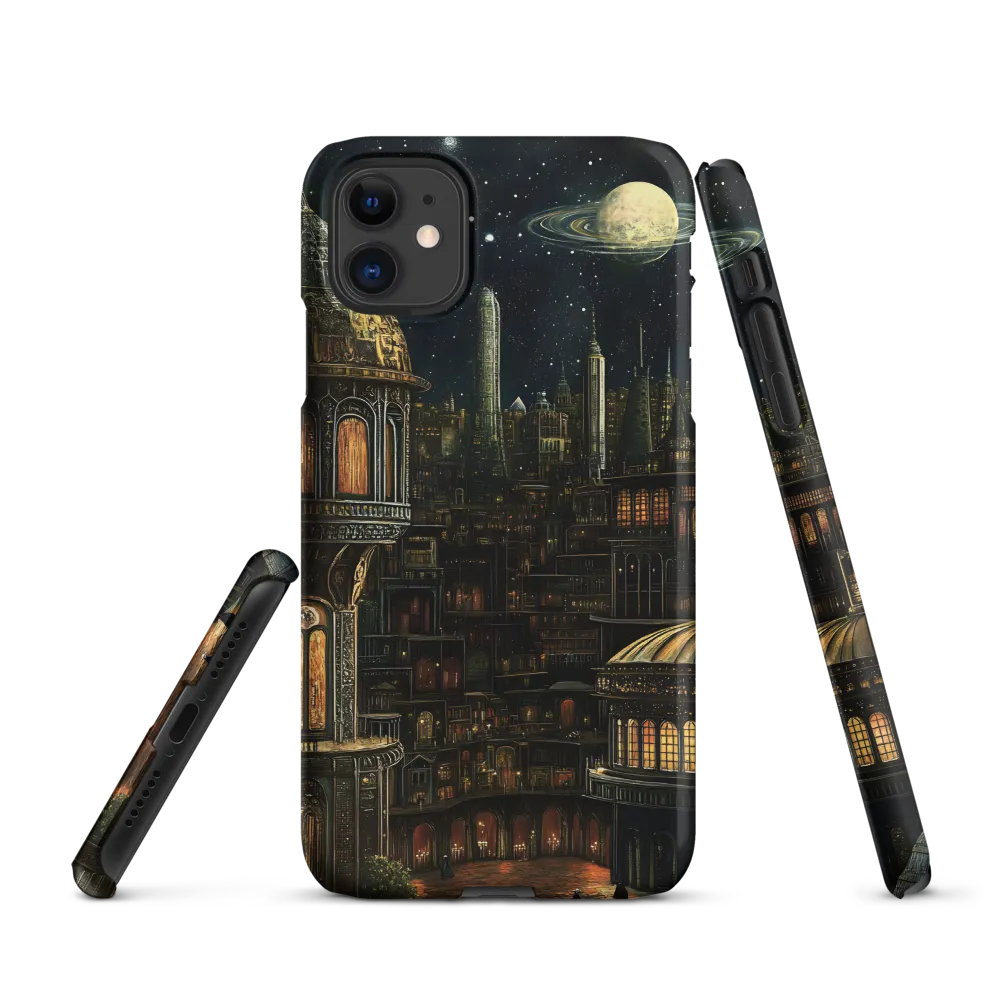 Celestial Enigma: A Surreal Cityscape