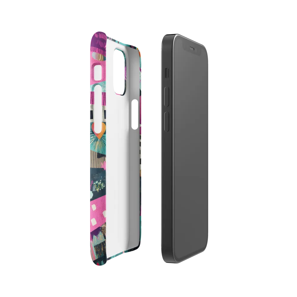 Whimsical Journey Through a Vibrant Landscape | Phone Case |  12 Mini | Snap Case | Matte