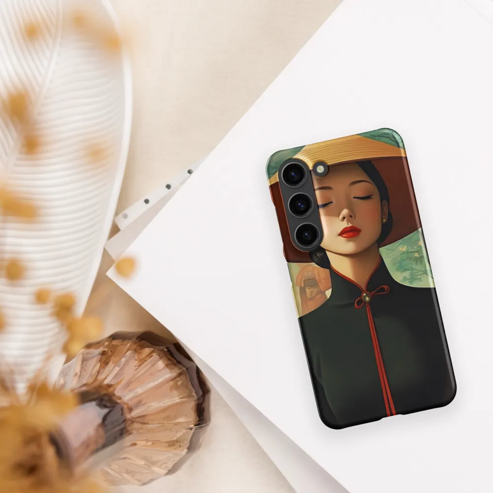 Elegance in Tranquility | Phone Case |  S23 | Snap Case | Matte