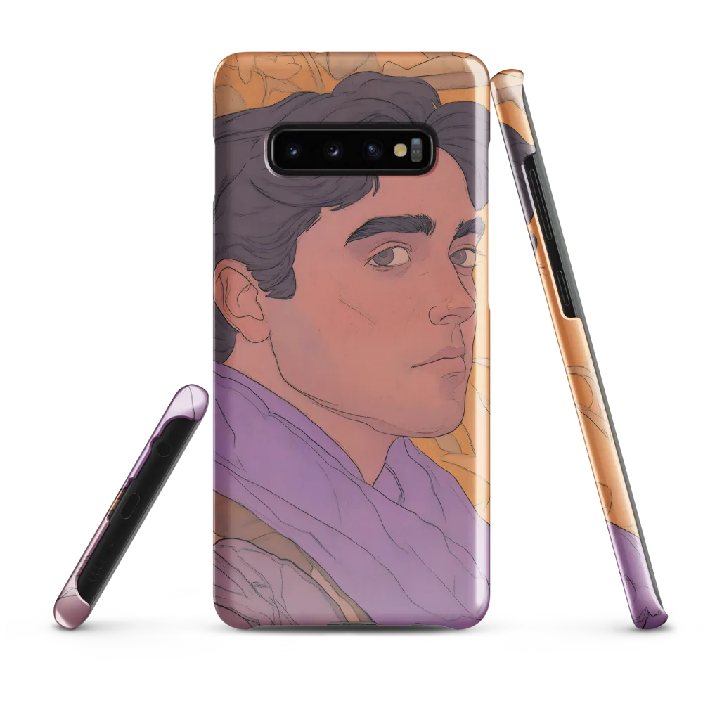 Reflections in Lavender | Phone Case |  S10 Plus | Snap Case | Glossy