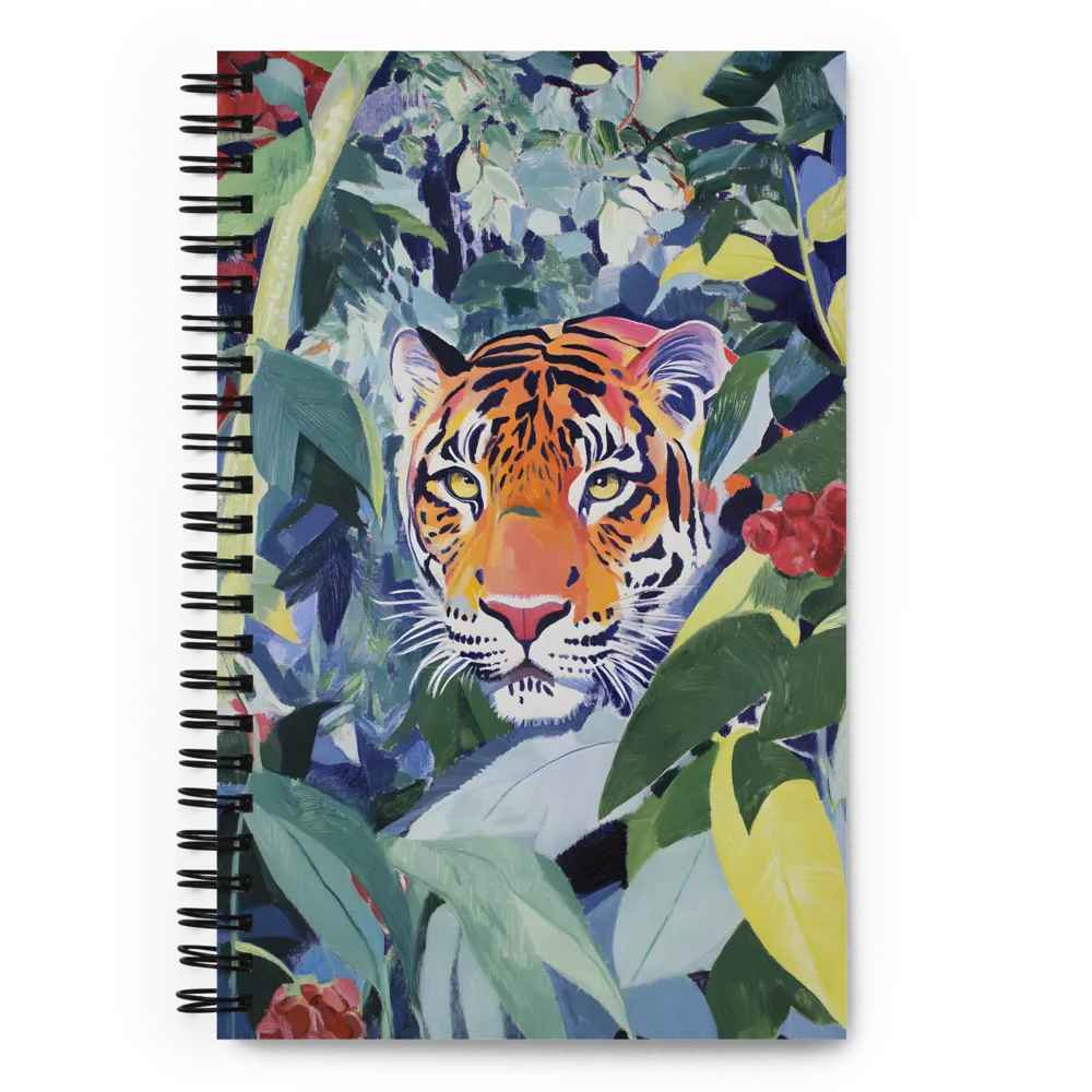 Gaze of the Tiger | Spiral Notebook