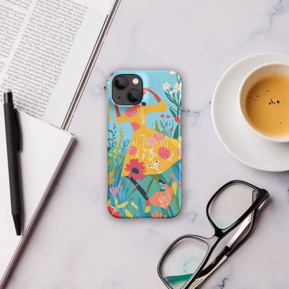 Dancing Among Blossoms | Phone Case |  14 | Snap Case | Matte