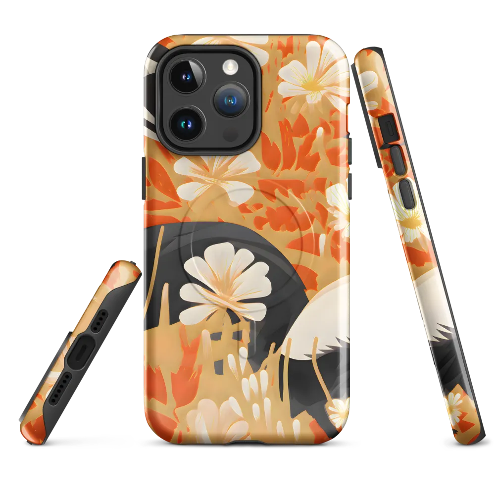 Whimsical Badgers in Bloom