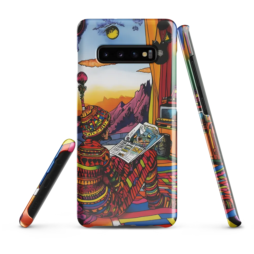 Psychedelic Reverie | Phone Case |  S10 Plus | Snap Case | Glossy