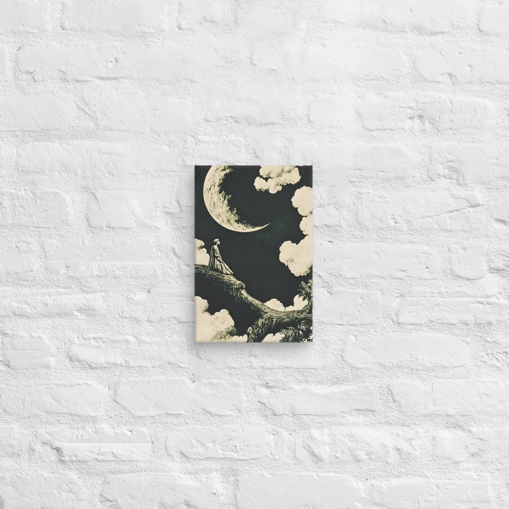 Whispers of the Moon | Canvas | 8″×12″