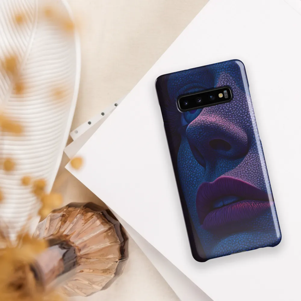 Mystique in Blue | Phone Case |  S10 Plus | Snap Case | Glossy