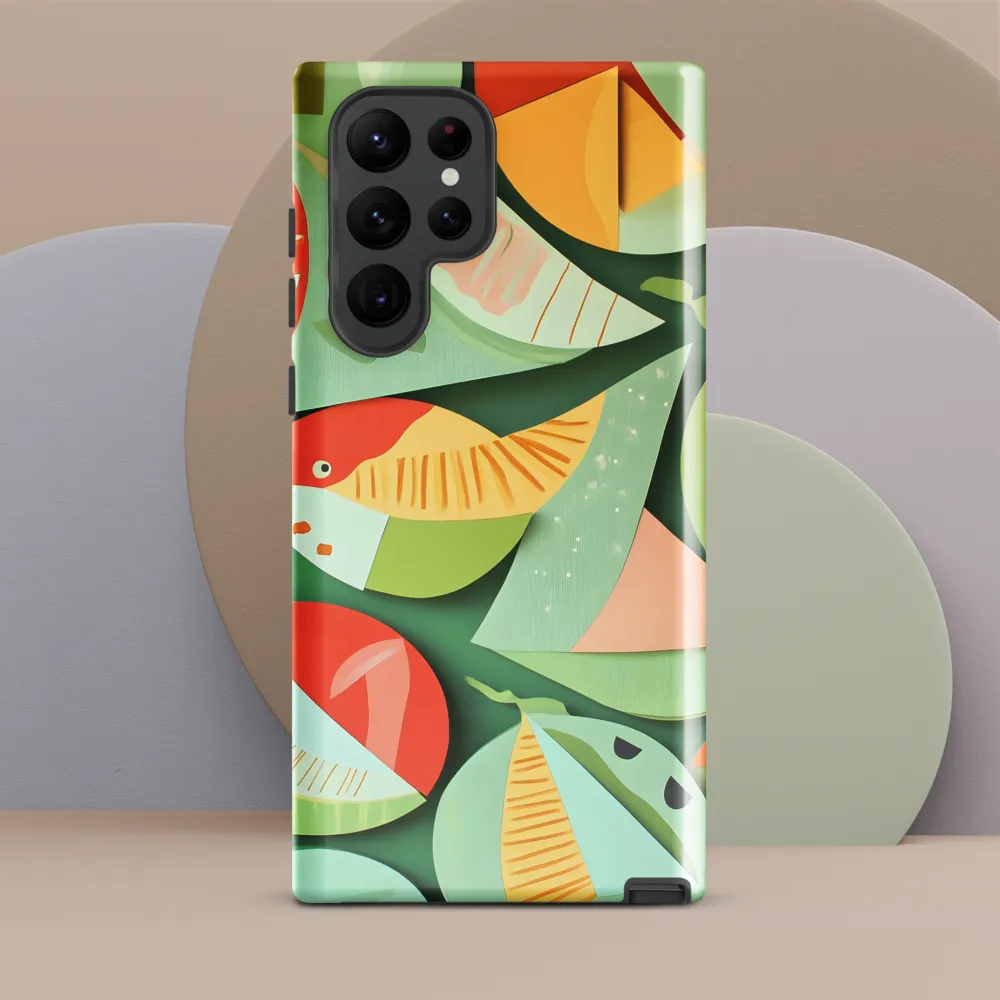 Nature's Palette | Phone Case |  S22 Ultra | Tough Case | Glossy