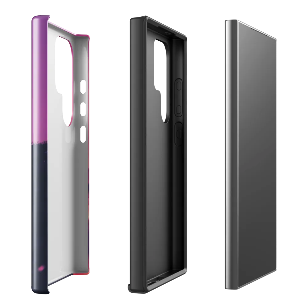 Solitude on the Edge | Phone Case |  S24 Ultra | Tough Case | Glossy