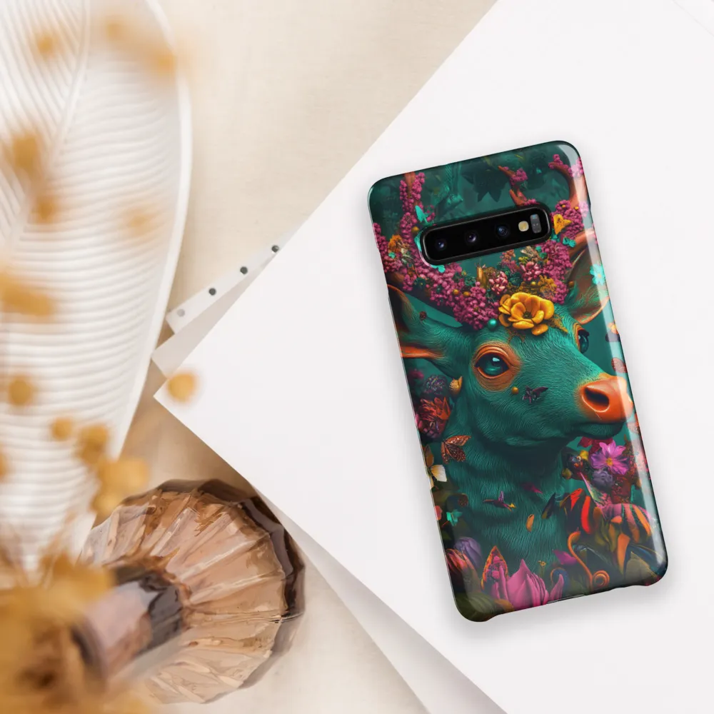 Whimsical Blossoms of the Enchanted Forest | Phone Case |  S10 Plus | Snap Case | Glossy