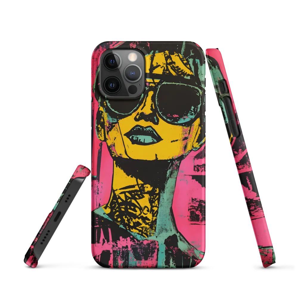 Confident Portrait in Neon Colors