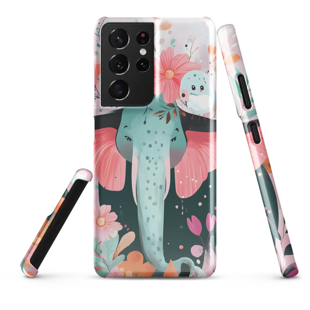 Whimsical Elephant in Bloom