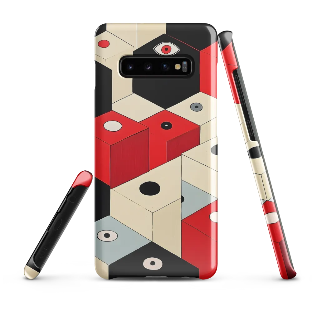 Dynamic Cubism | Phone Case |  S10 Plus | Snap Case | Glossy