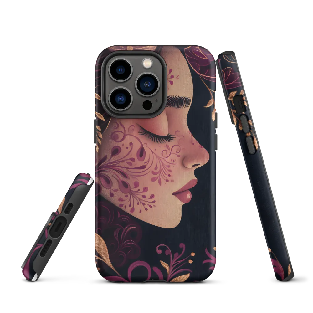 Serenity in Bloom | Phone Case |  13 Pro | Tough Case | Matte