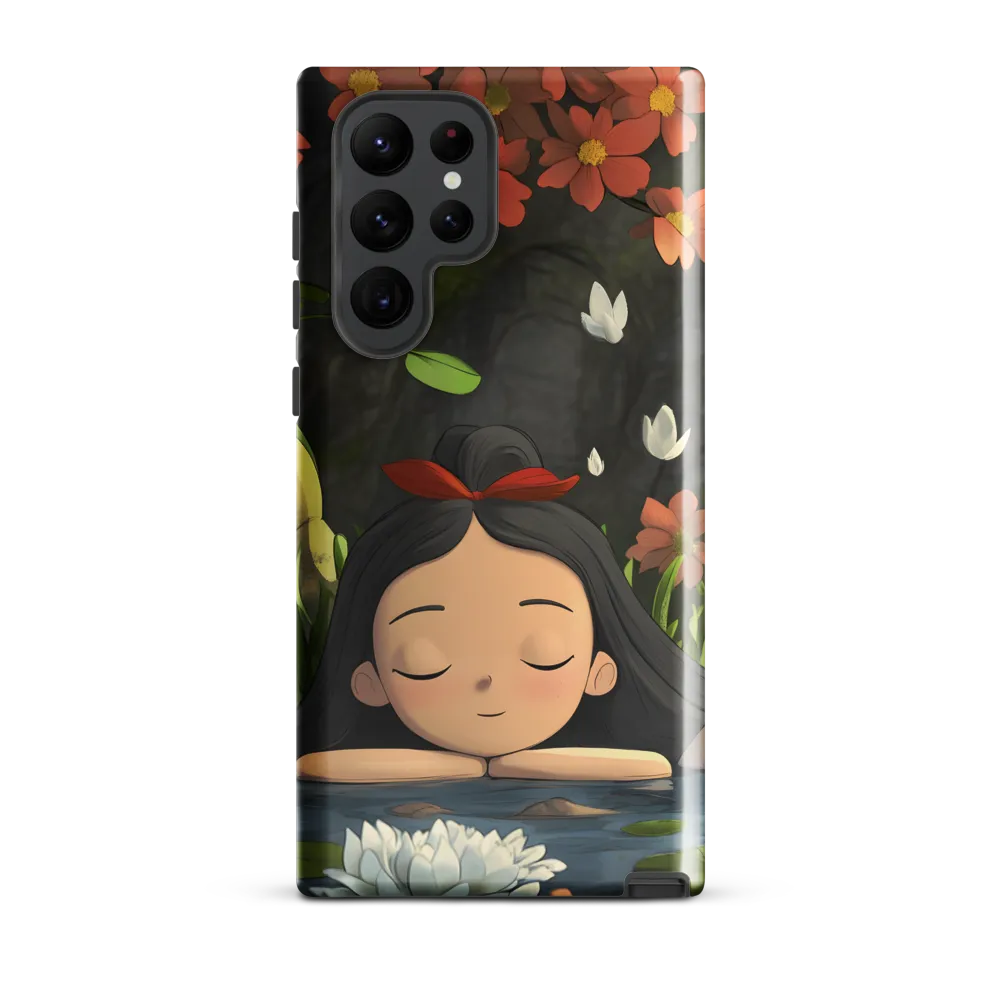 Tranquility by the Waterside | Phone Case |  S22 Ultra | Tough Case | Glossy