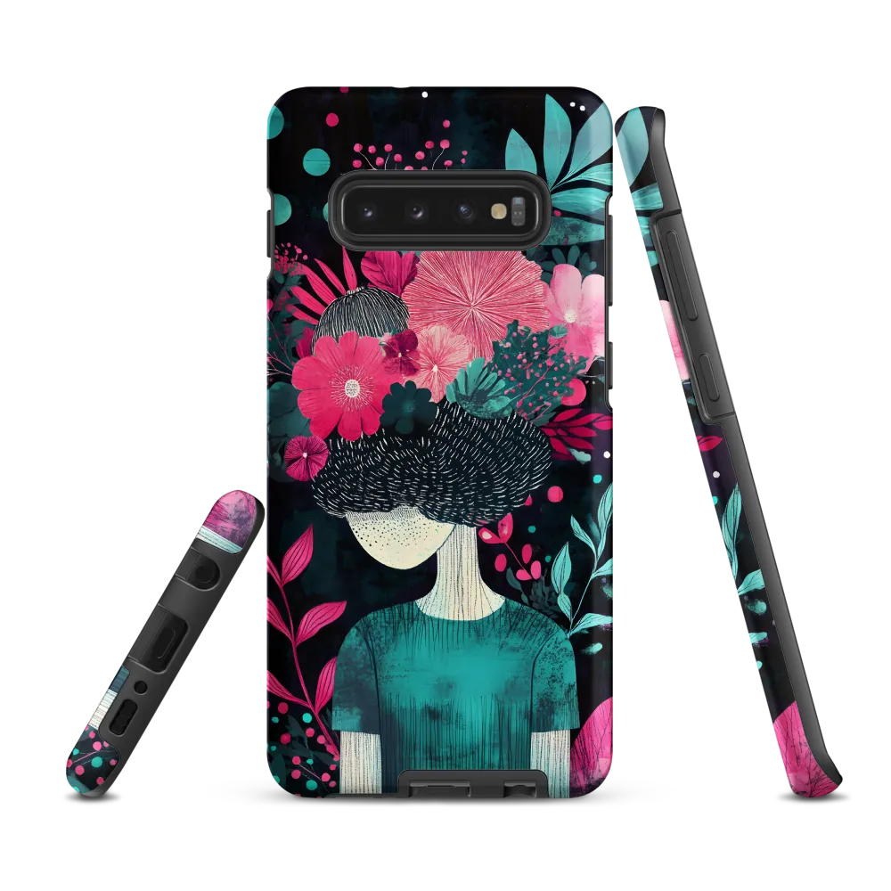 Floral Harmony: A Portrait of Serenity