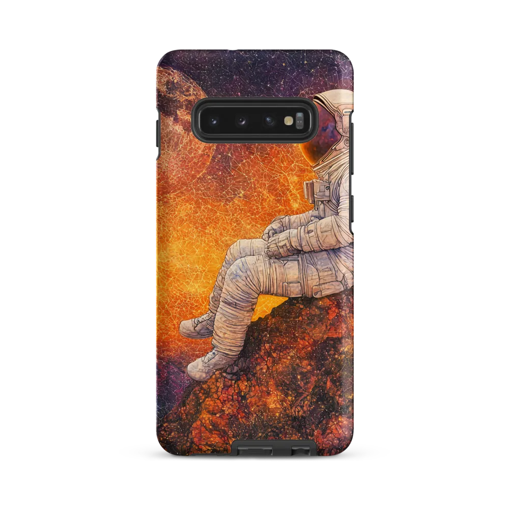 Cosmic Contemplation | Phone Case |  S10 Plus | Tough Case | Matte