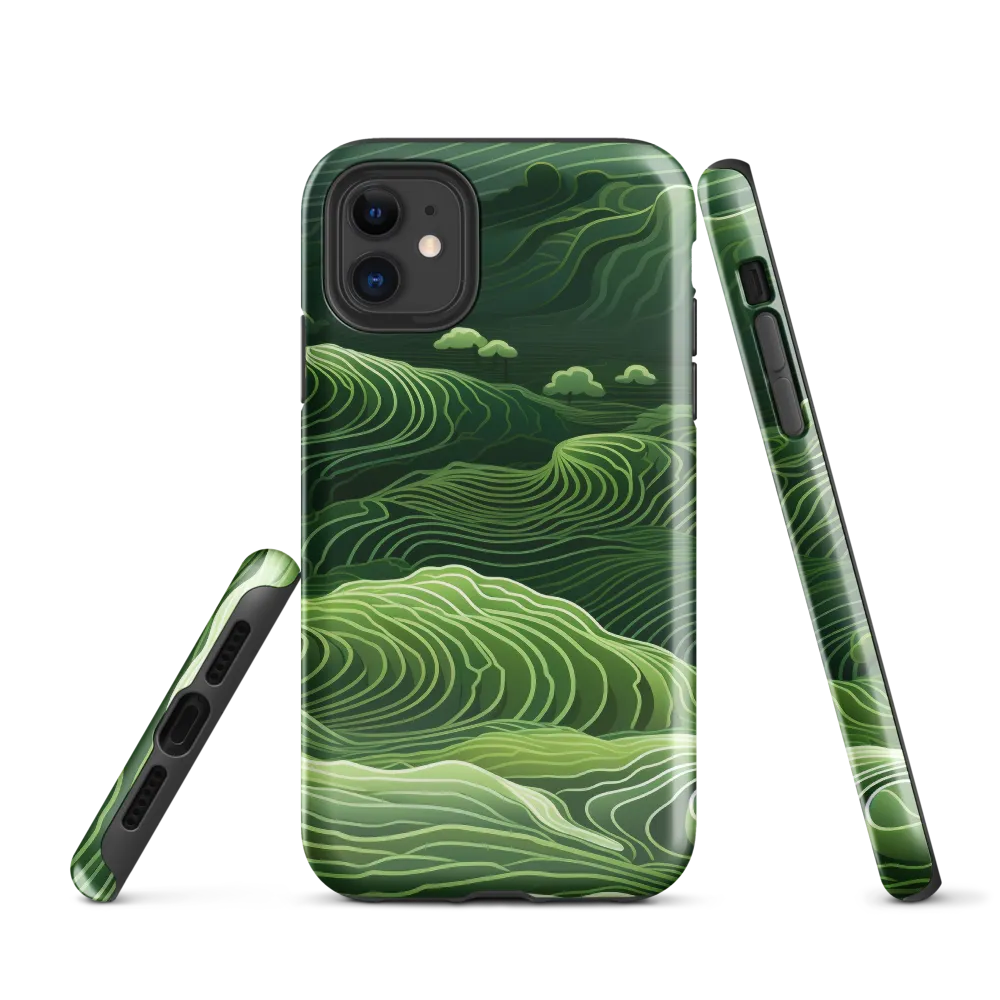 Whispers of Green Hills | Phone Case |  11 | Tough Case | Glossy