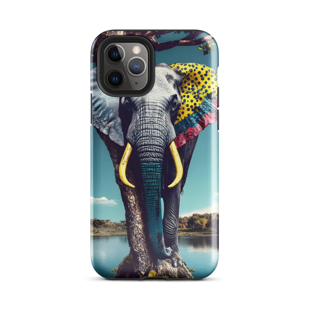 Playful Elegance: The Surreal Elephant