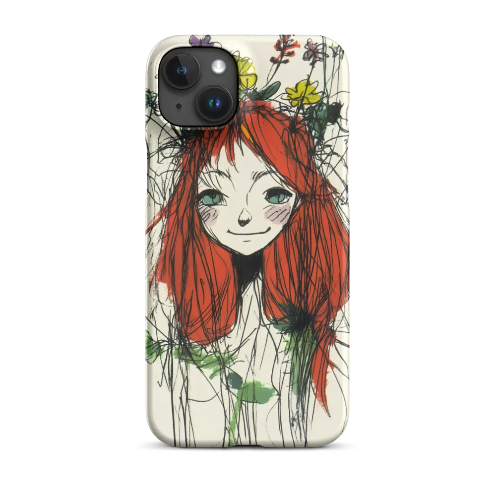 Whimsical Floral Portrait