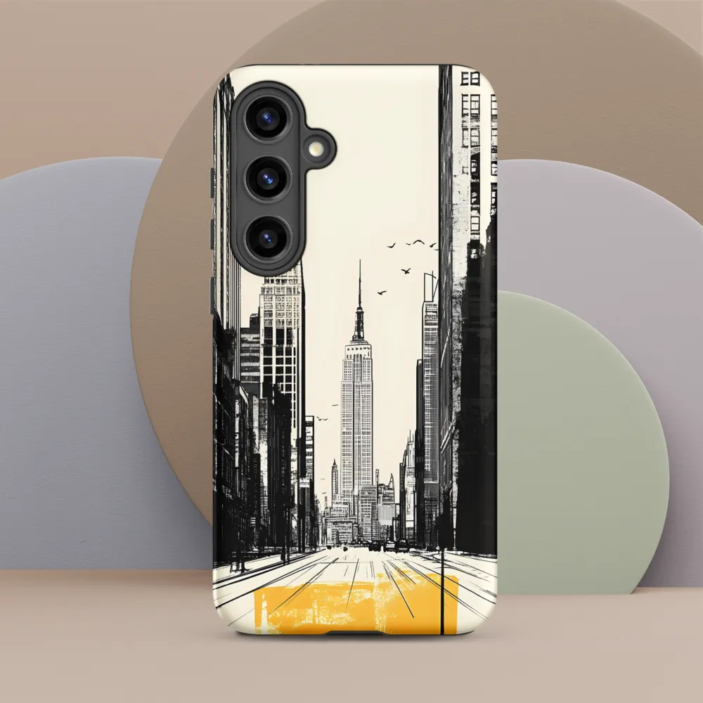 Urban Serenity: Empire State Reflection