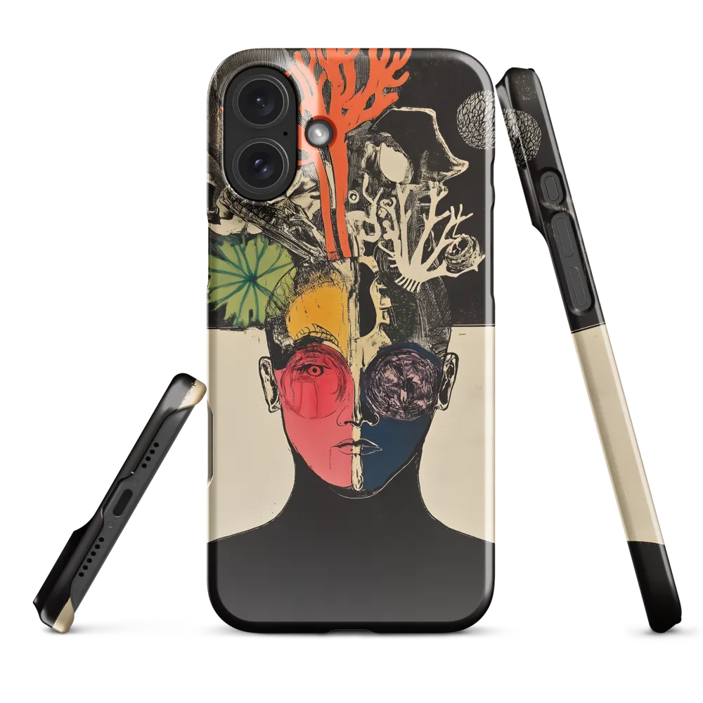 Coral Thoughts | Phone Case |  16 Plus | Snap Case | Glossy