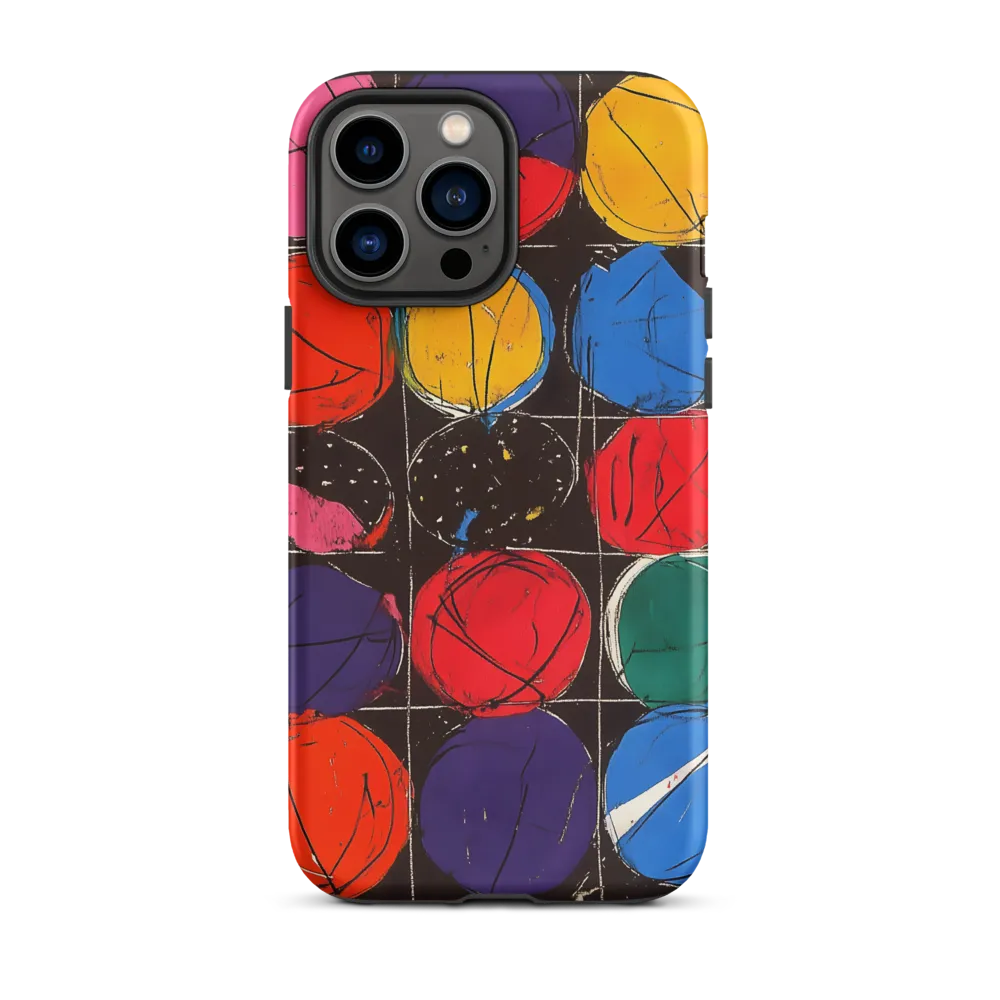 Colorful Circles in Abstract Harmony
