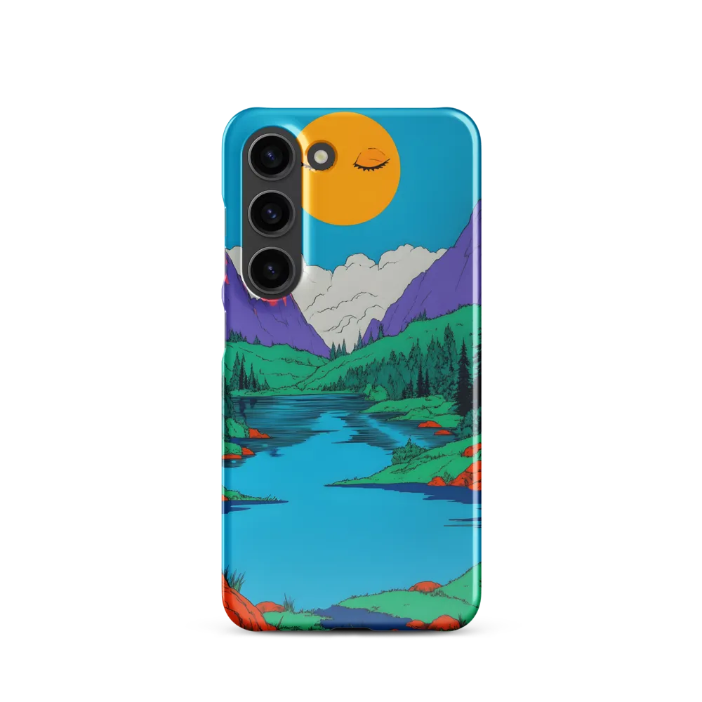 Whimsical Serenity in Vibrant Colors