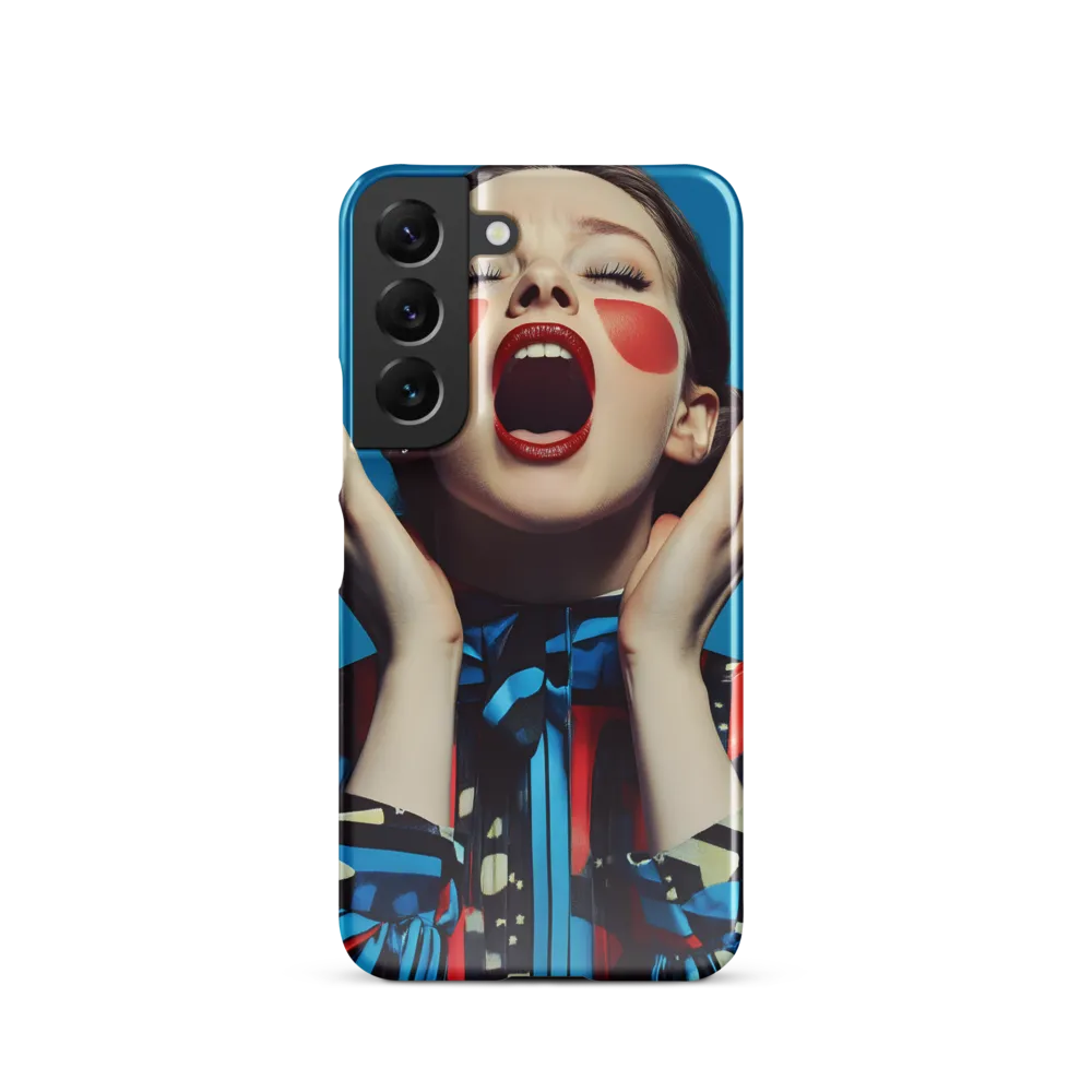 Echoes of Expression | Phone Case |  S22 | Snap Case | Glossy