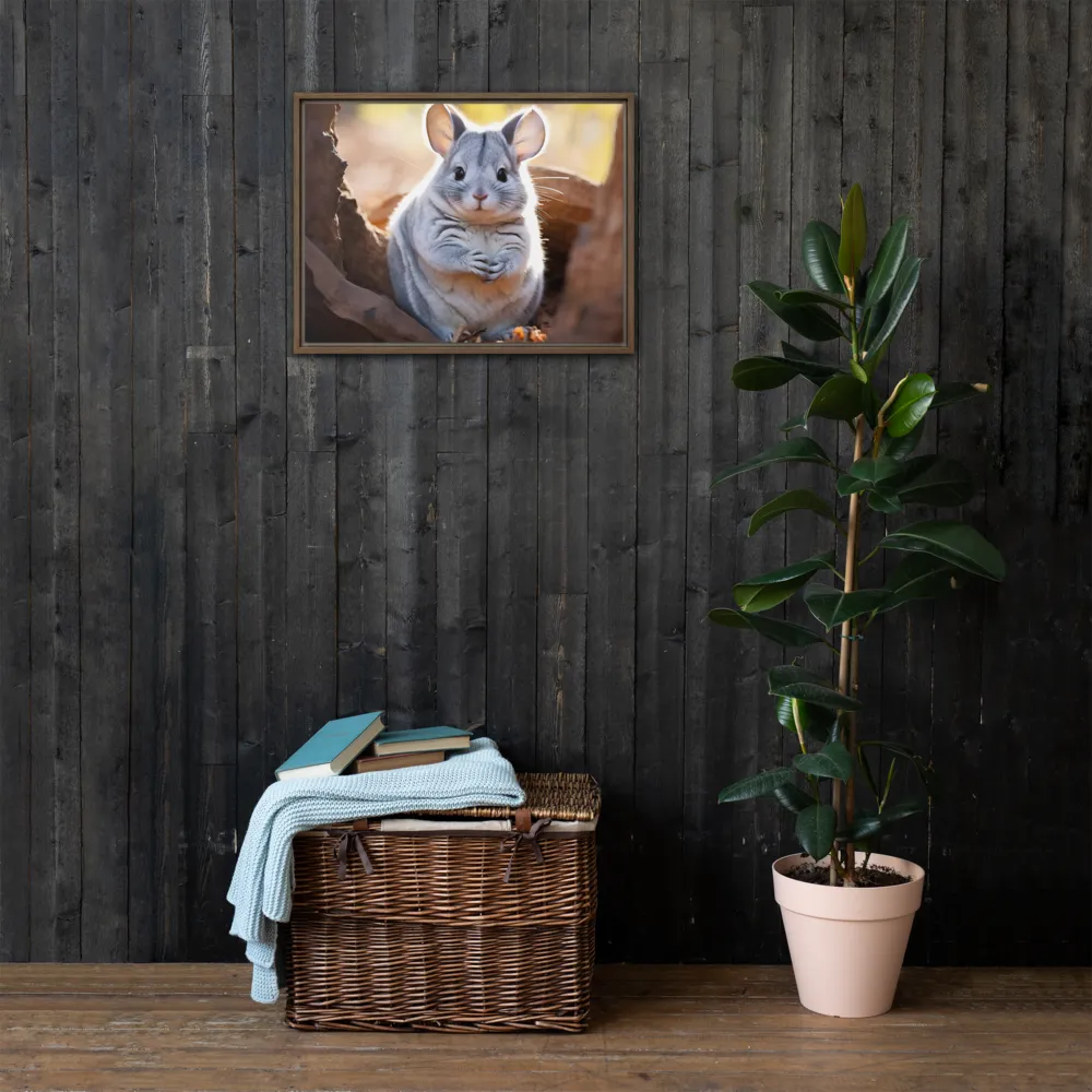 Gentle Whispers of Nature: The Chinchilla