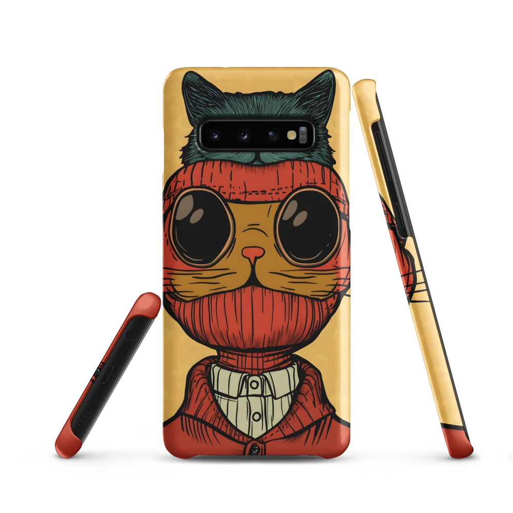 Whimsical Fusion: Cat and Human