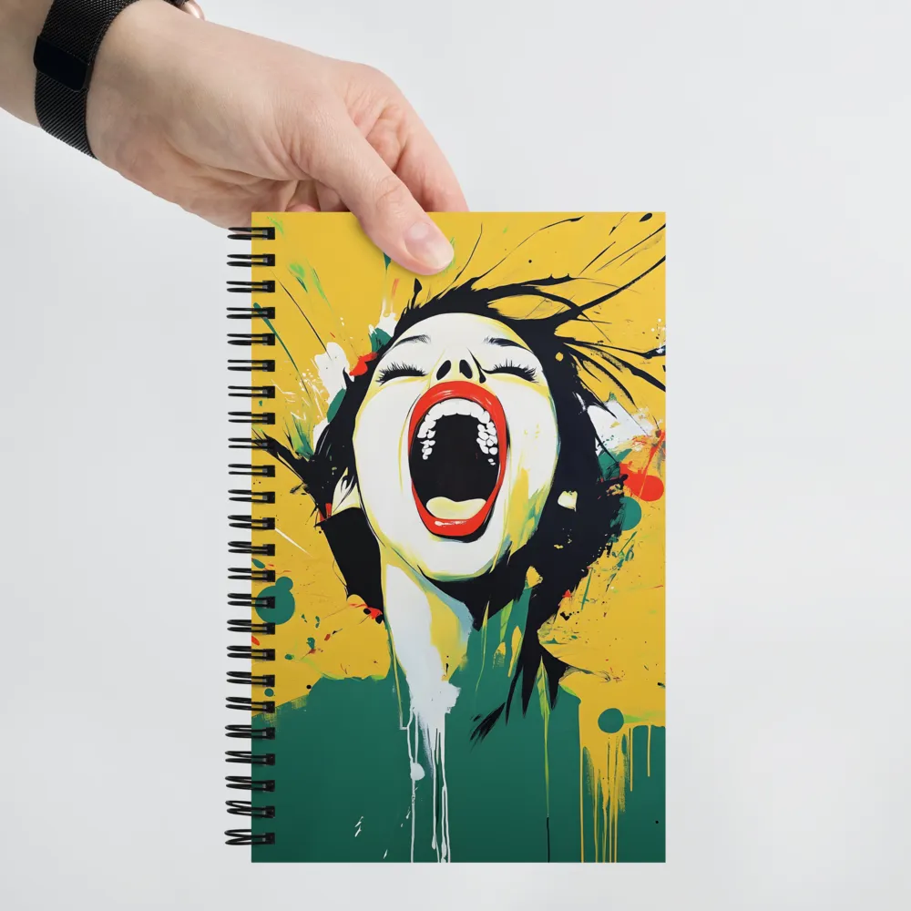 Unleashed Expression | Spiral Notebook