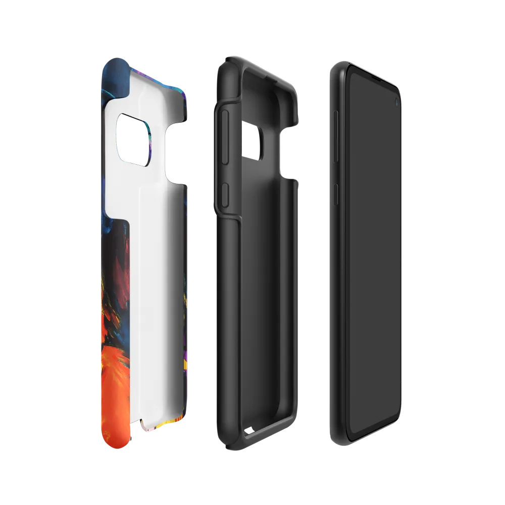 Vibrant Companions: An Expression of Canine Spirit | Phone Case |  S10e | Tough Case | Matte