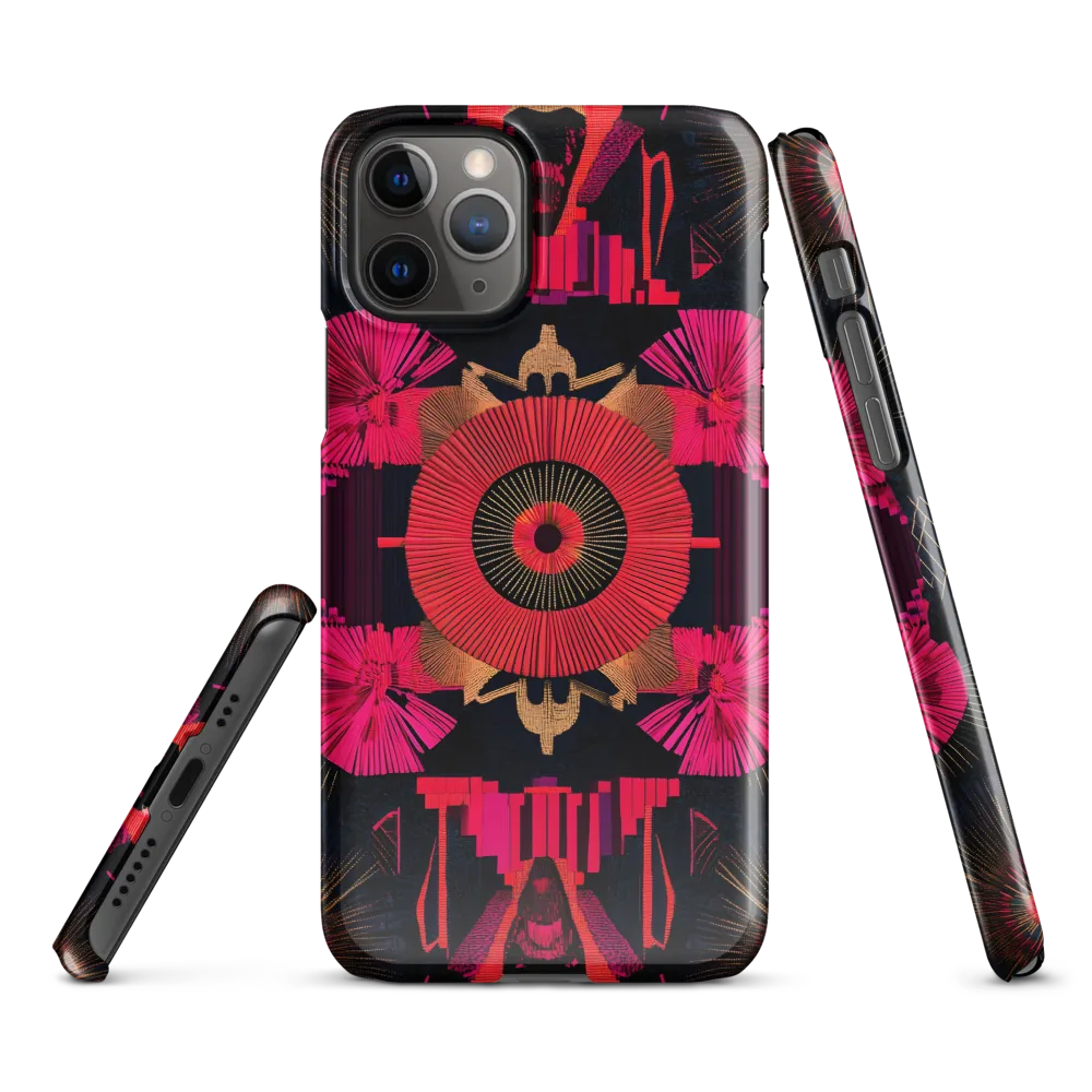 Dynamic Geometric Symphony | Phone Case |  11 Pro | Snap Case | Glossy