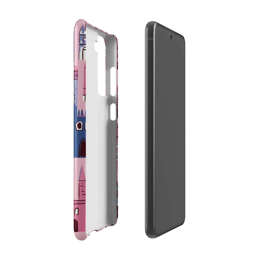 Whimsical Castles: A Playful Tapestry | Phone Case |  S21 FE | Snap Case | Matte