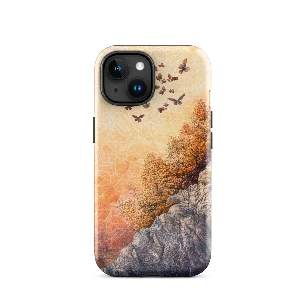 Fluttering Dreams of Serenity | Phone Case |  15 | Tough Case | Glossy