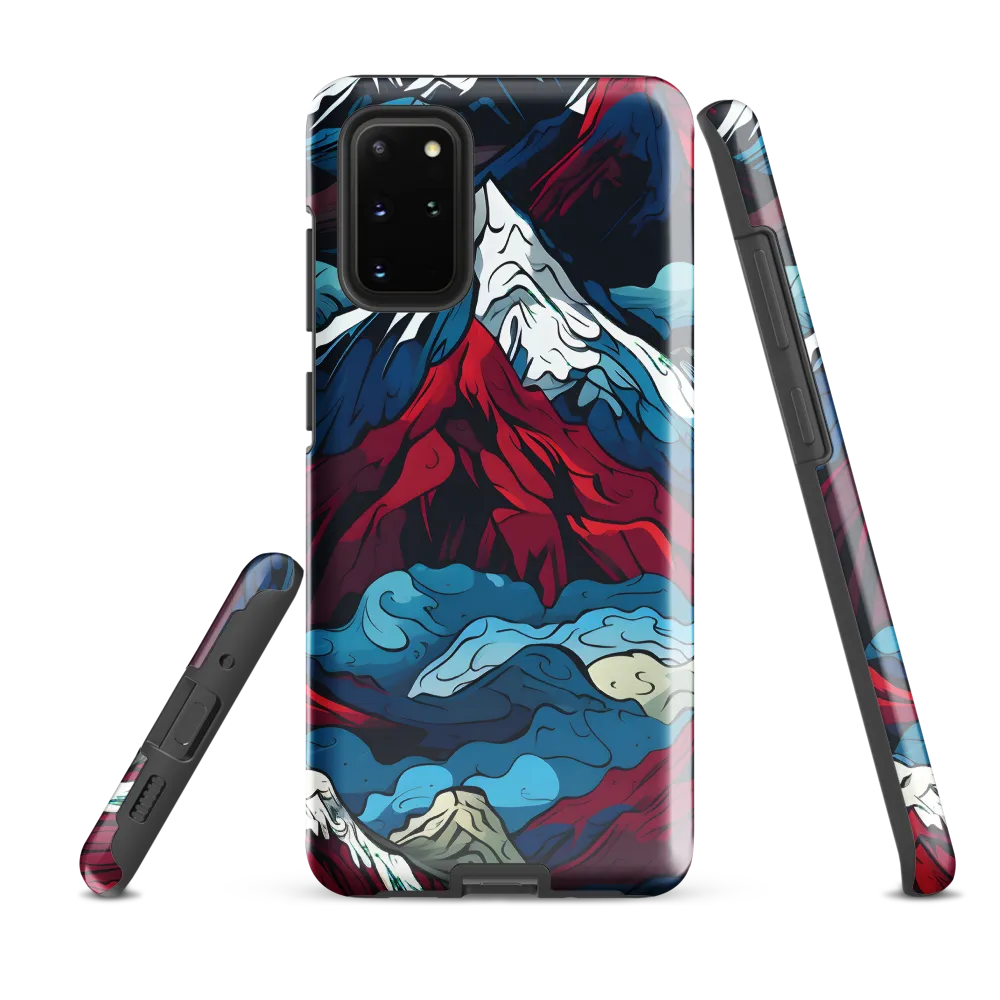 Mountain Majesty: An Abstract Voyage