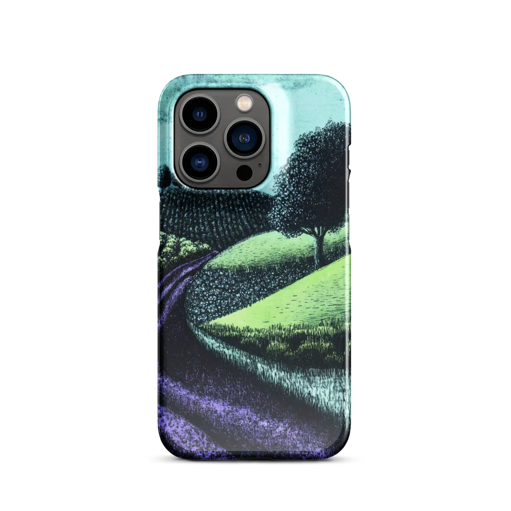 Winding Serenity: A Modern Landscape