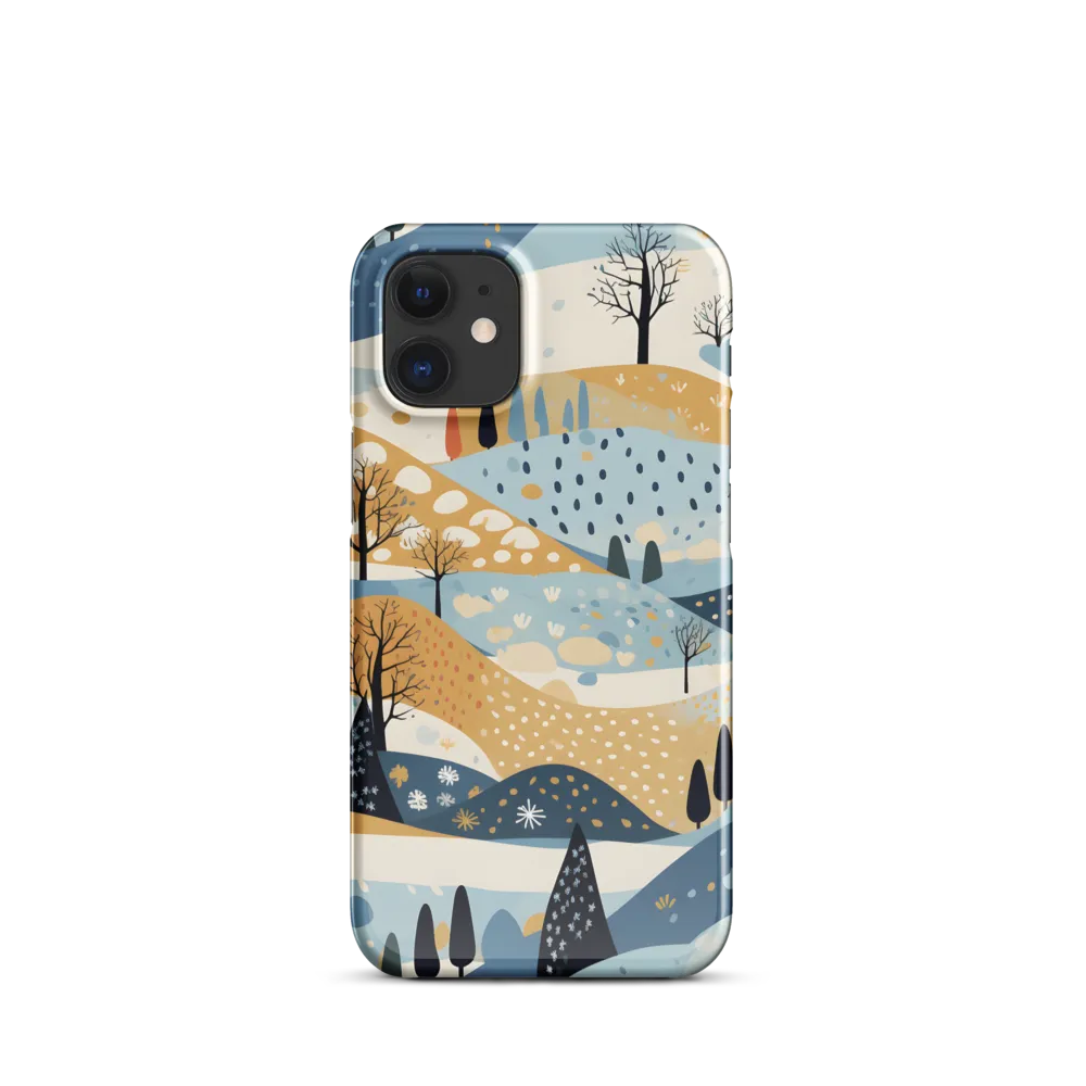 Whispers of a Playful Landscape | Phone Case |  12 Mini | Snap Case | Glossy