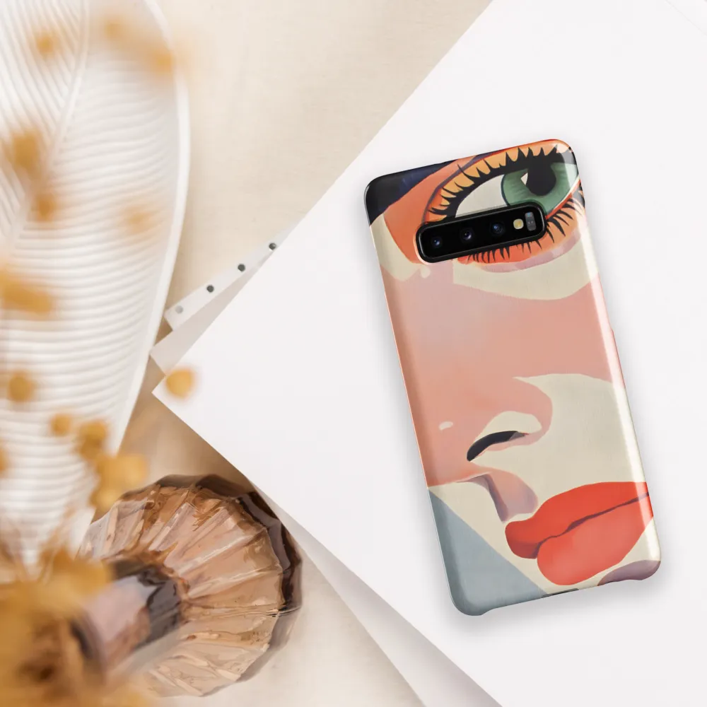 Captivating Gaze | Phone Case |  S10 Plus | Snap Case | Glossy