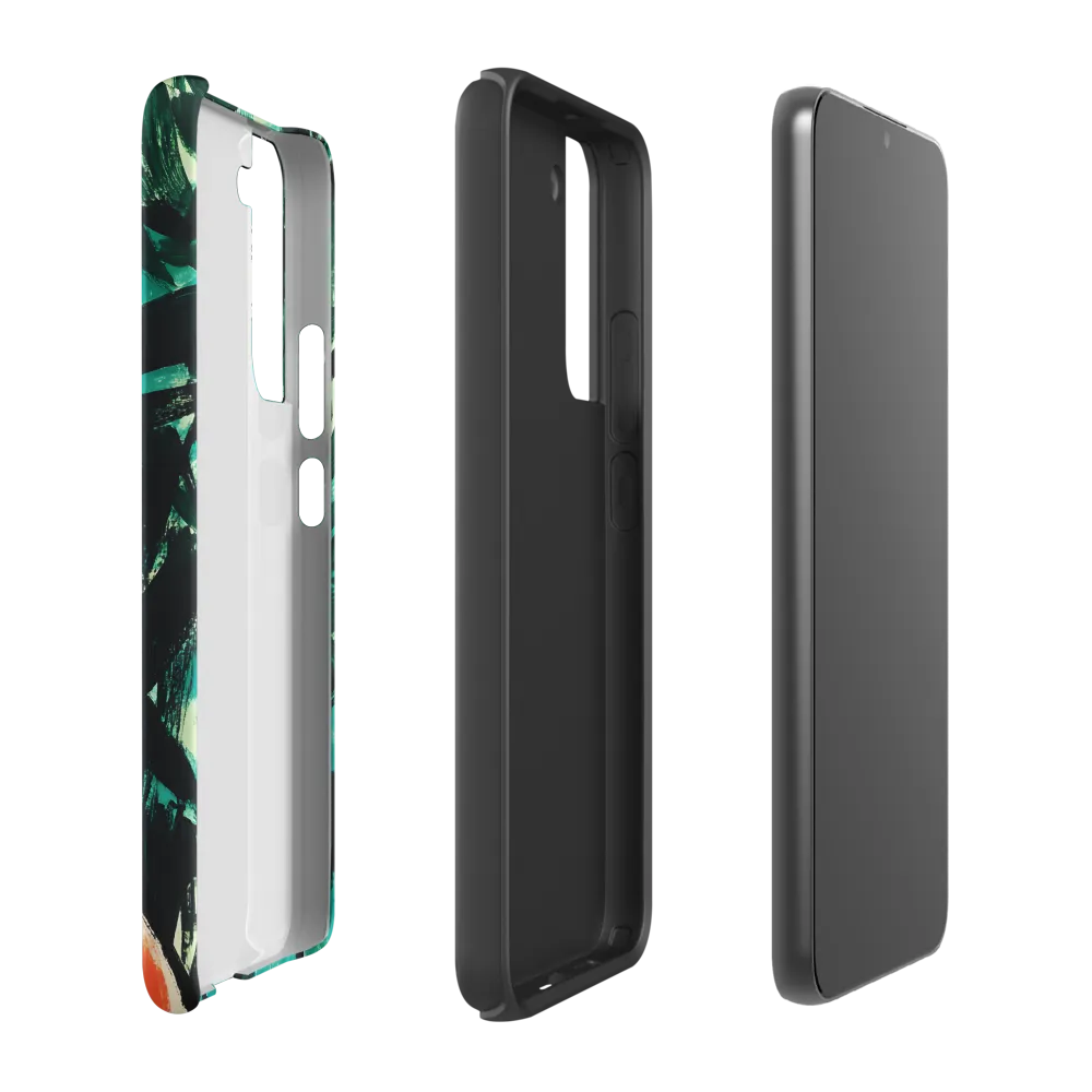 Curious Giraffe in Lush Greenery | Phone Case |  S22 Plus | Tough Case | Matte