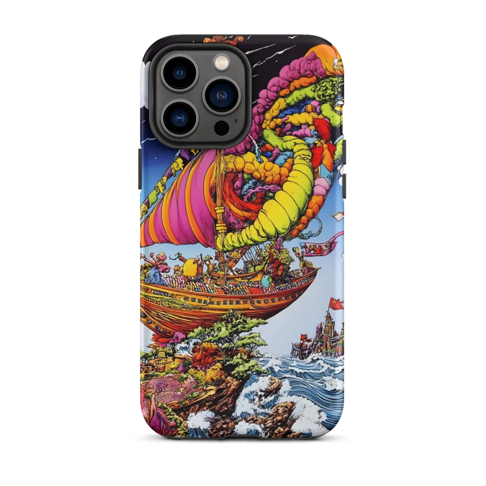 Voyage of Whimsy: A Surreal Sailor's Dream | Phone Case |  13 Pro Max | Tough Case | Matte