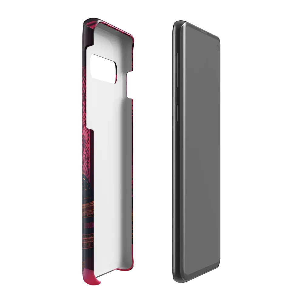 Harmony in Pink: A Cultural Reflection | Phone Case |  S10 Plus | Snap Case | Glossy