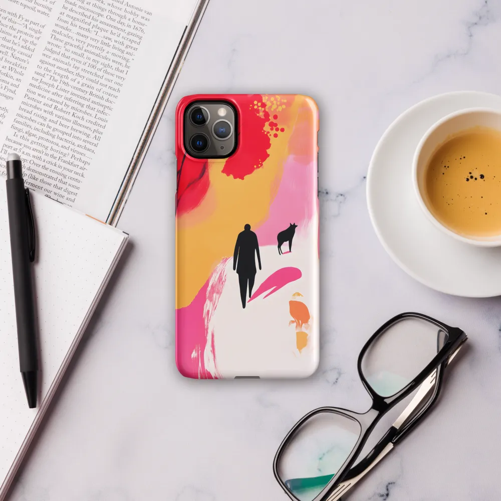 Journey Through Color: An Abstract Landscape | Phone Case |  11 Pro Max | Snap Case | Glossy