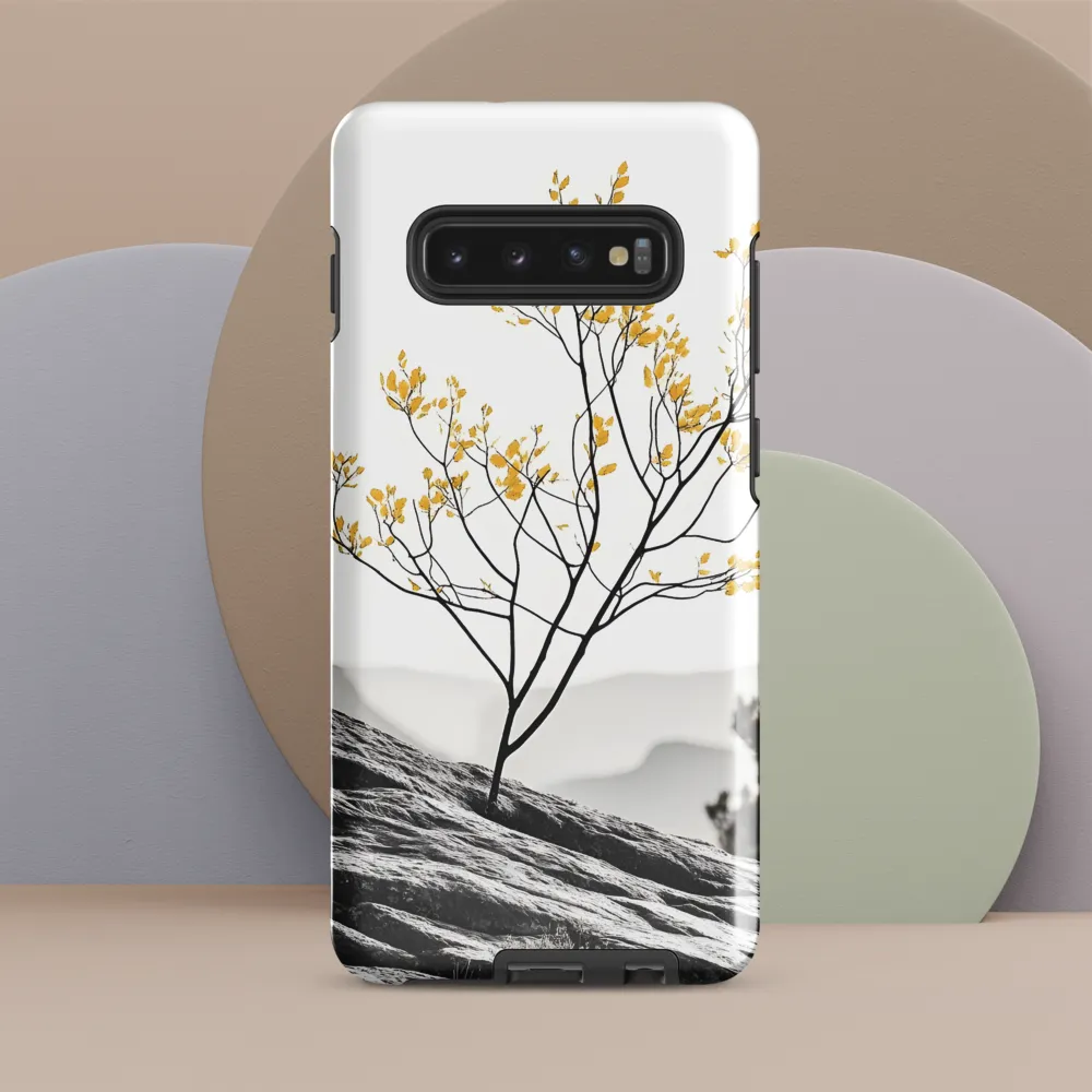 Resilience in Solitude | Phone Case |  S10 Plus | Tough Case | Glossy