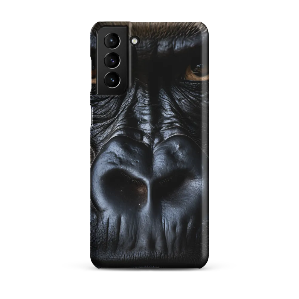 Gaze of the Wild: A Gorilla's Portrait