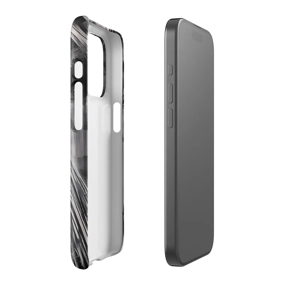 Fragmented Reflections: A Contemporary Portrait | Phone Case |  15 Pro | Snap Case | Glossy